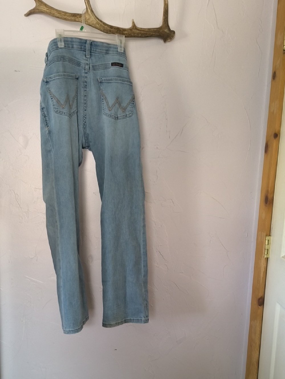 Wrangler Womens Light Blue Bootcut Jeans
